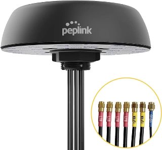PEPLINK Mobility 42G udendørs antenne til mobil/WiFi/GPS sort