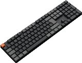 Keychron K5v2 RGB Aluminum Hot Swap QMK Kablet og trådløs Keychron Lavprofil 2.0 Rød Nordisk