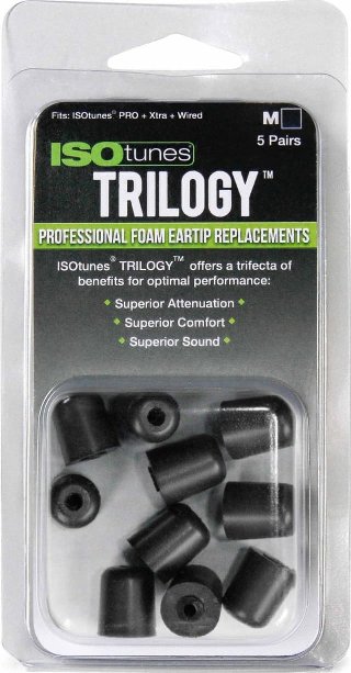 ISOtunes FOAM REPLACEMENT EARTIPS