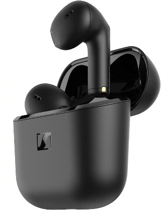 SENNHEISER Accentum Open Stereo Sort