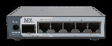 E60IUGS kabelforbundet router Gigabit Ethernet Sort - Router - 5-port switch (integreret)