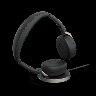 Jabra Evolve2 65 Flex Stereo USB-C Microsoft Teams Sort - Headset - Bluetooth - trådløs - USB-C