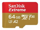 Extreme 64 GB MicroSDXC UHS-I Klasse 1064GB MicroSDXC UHS-I - Flashhukommelseskort