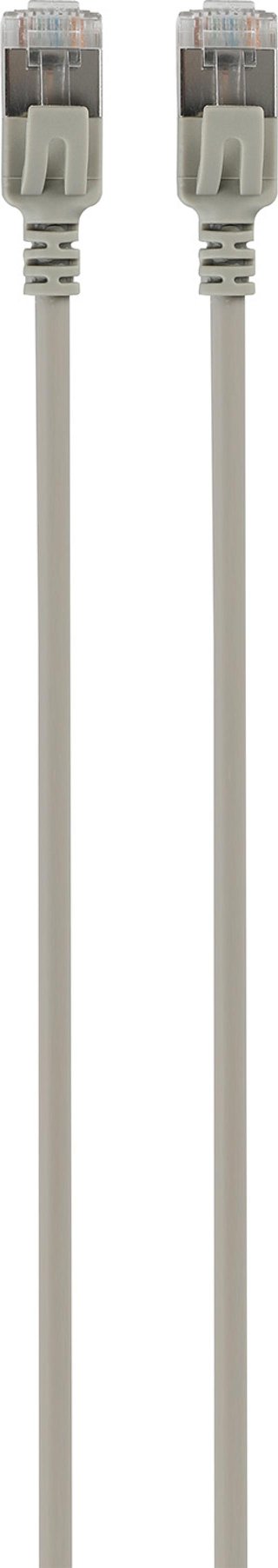 Prokord Slim Network cable / Patch cord LSZH RJ-45 Cat 6A 0.5m Grå