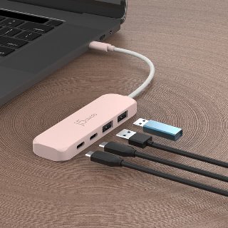 J5 Create Eco-Friendly USB-C to 4-Port Type-C/A Gen 2 Hub