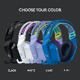 Logitech G733 Lightspeed Wireless RGB Gaming Headset Stereo Hvid - Headset - 2,4 GHz - trådløs