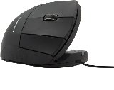 Unimouse Right WiredUSB-C Mus Sort - Lodret mus - Kablet