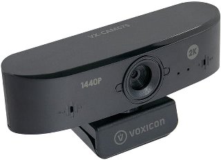 CAM675 Pro 2K Webcam til Erhverv med Dobbelt Mikrofon og Autofokus