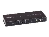CS724KM USB Boundless KM Switch - Tastatur/mus/USB/audiokontakt - 4 porte - kaskadebar