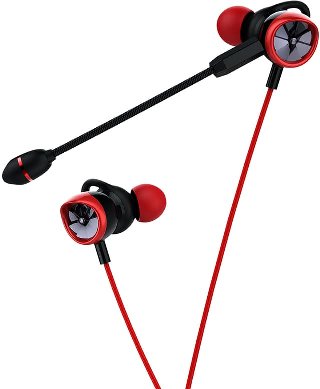 In-ear Headset E-sport G200Stereo Rød, Sort