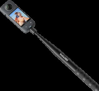 Invisible Selfie Stick (X4, X3, & GO3) selfiestang Kamera Sort - Selfie-stang