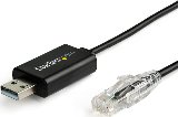 StarTech.com ICUSBROLLOVR kabel kønsskifter RJ-45 USB 2.0 Type-A SortRJ-45 USB-A 2.0