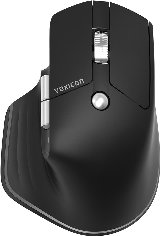 Prime EX3 trådløs ergonomisk musRF trådløs + Bluetooth Mus Sort