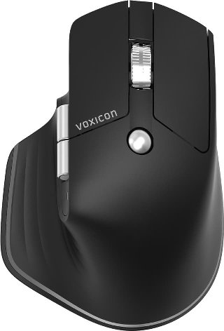 Prime EX3 trådløs ergonomisk musRF trådløs + Bluetooth Mus Sort