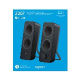 Logitech Z207 Bluetooth Sort - Højttalere - til PC - 2.0-kanal