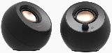 Pebble V3 SpeakersSort - Højttalere - til PC - 2.0-kanal