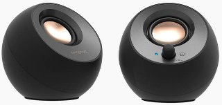 Pebble V3 SpeakersSort - Højttalere - til PC - 2.0-kanal