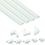 Kabelkanal Kit 4 x 1m 20x10mm
