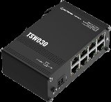 TSW030 8xFE DIN Switch - Switch - 8 porte - ikke administreret