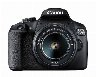 EOS 2000D + 18-55 f/3.5-5.6 IS II - Digitalkamera - 1080p - SLR med Live View tilstand