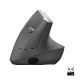 Logitech MX Vertical Advanced wireless Bluetooth - Lodret mus - Trådløs - Optisk