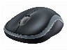 M185RF Wireless + USB-A Mus Sort - Mus - Trådløs - Optisk