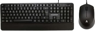 Wired Keyboard And Mice 201whLedningsført Nordisk