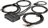 2 Port HDMI KVM Switch - KVM / audio-switch - 2 porte