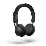 Jabra Evolve2 65 Link380c UC Stereo Black - Headset - Bluetooth - trådløs - USB-C