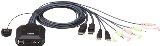 CS22DP-AT - KVM / audio / USB switch - 2 porte
