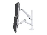 LX Dual Stacking Arm - Monteringssæt - skrivebordsmonterbar
