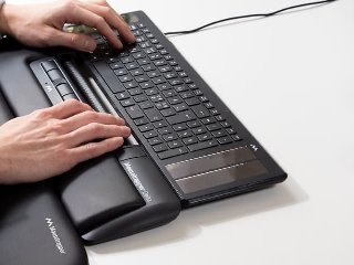 Mousetrapper Delta Regular USB-A Rullestav Sort