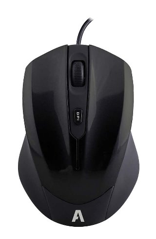 Wired Optical Mouse M34WBUSB-A Mus Sort