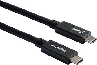 USB C-kabel USB certified (100W)0.5m USB-C USB-C Sort