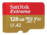 Extreme 128 GB MicroSDXC UHS-I Klasse 10128GB MicroSDXC UHS-I - Flashhukommelseskort