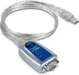 UPort 1130I seriel adapterUSB-A DB9 Sølv