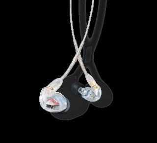 SE425-CL Headset Ledningsført I ørerne Scene/studie TransparentTransparent