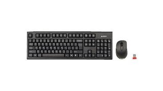 A4Tech V-Track 7100N PADLESS Wireless Desktop - 2.4 GHz - QWERTY