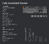 Keychron K10 Max 100% WL Tri-Mode HS Kablet og trådløs Keychron Super Brown Nordisk - Bluetooth 5.2 - QWERTY Nordisk