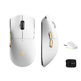 MCHOSE K7 Ultra Lightweight Wireless (White Gold)