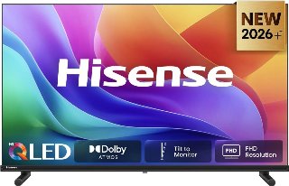 Hisense 32" Fladskærms TV QLED 1080p (Fuld HD) Hybrid Log-Gamma (HLG) 32A59S