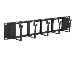 Lanview by Logon - Rack-kabel styrepanel (vandret/lodret) - med kabelindgangshuller