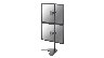 Neomounts FPMA-D550DDVBLACK - Stativ - skrivebordsstander