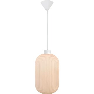 Nordlux Milford 20 pendel, opal hvid