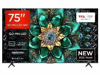 TCL 75" Fladskærms TV Mini LED 4K Dolby Vision 75Q6C
