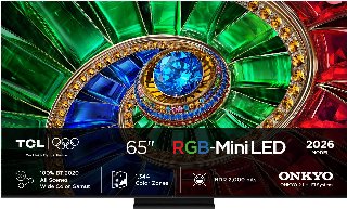TCL 65" Fladskærms TV Mini LED 4K Dolby Vision 65RM7L