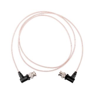 NORTH 3G SDI Cable BNC Male-Male 80cm Angled Plugs Extra Thin