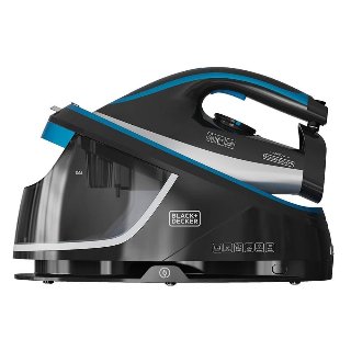 Black & Decker Dampstrygejern Steam Station 1.5L Black