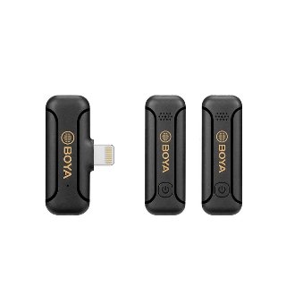 BOYA Wireless Microphone x2 BY-WM3 - Trådløs hovedtelefonsystem - Apple Lightning