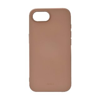ONSALA Phone Case iPhone 16E Back Silicone Touch MagSerie Chocolate